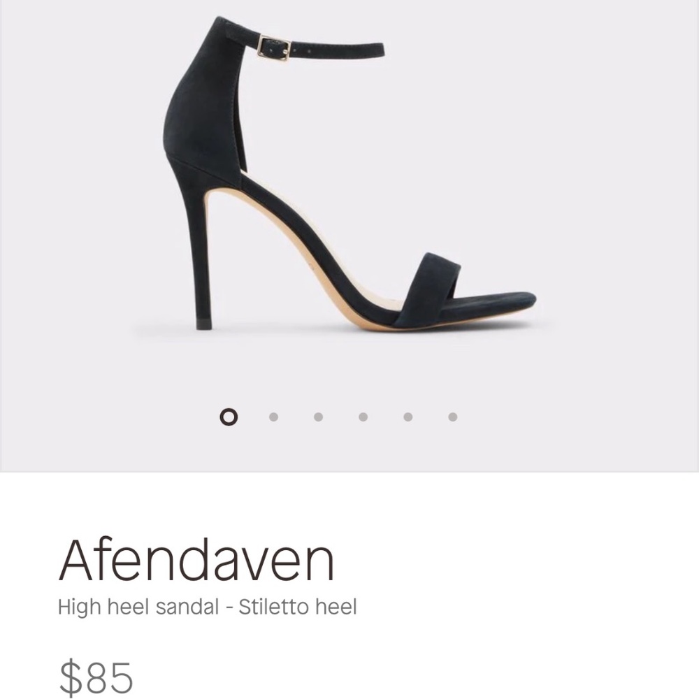 ALDO black stiletto